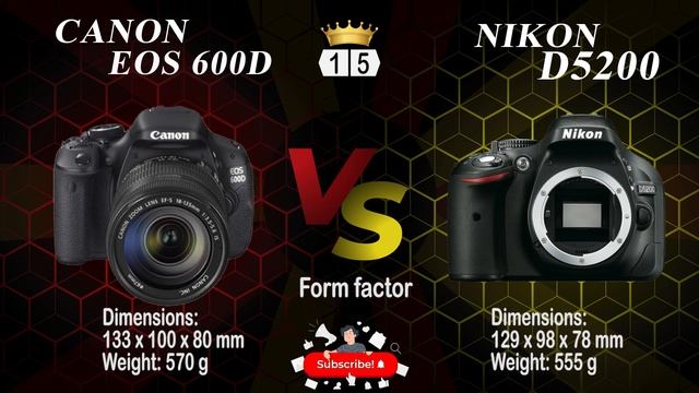 canon 600D vs nikon d5200 | Review смотреть онлайн