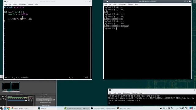 C Programming: Floating-Point Variable Types смотреть онлайн