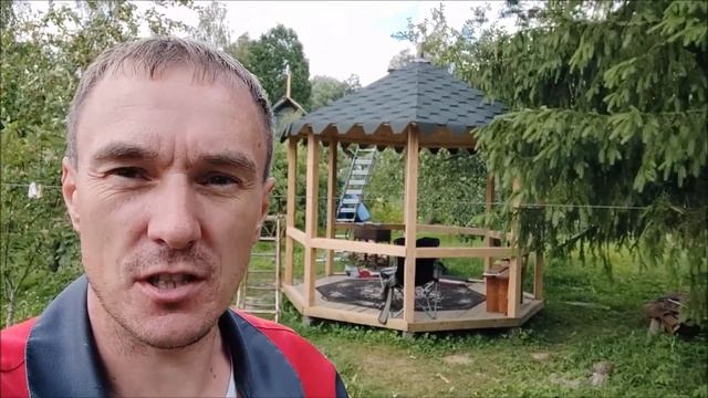 КРОВЛЯ БЕСЕДКИ ТЕХНОНИКОЛЬ смотреть онлайн