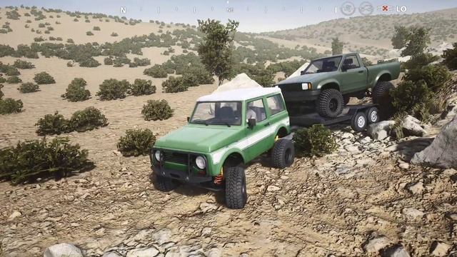 Pure Rock Crawling - Loading and transporting a Pickup Truck смотреть онлайн