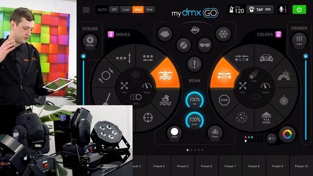 A Complete Guide - ADJ MyDMX GO Tutorial смотреть онлайн