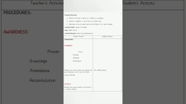 Lesson Plan for ADVERB and its type. #DepEd #ranking смотреть онлайн