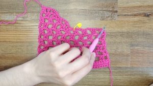 Футболка поло гачком з Пінтерест (Pinterest) МК // Футболка гачком в сіточку
