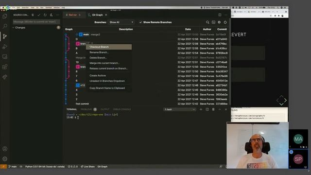 Tutorial: Version control for scientists Part 1: Git & GitHub смотреть онлайн