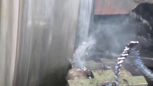 Обточка колёсной пары на КЗТС смотреть онлайн