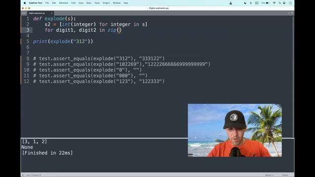 Codewars (Python?) | Digits explosion | kyu7 смотреть онлайн