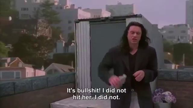 О, привет, Марк! Мемный хайлайт из фильма "Комната" (2003 год) [Oh, hi, Mark] смотреть онлайн
