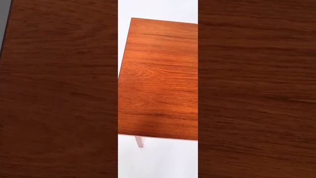 Drop Leaf Teak Desk by Gunnar Nielsen Tibergaard, 1960s. смотреть онлайн