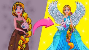 Бумажные Куклы одевают Костюм. Красивое Платье и Уродливое Платье Ручной работы - Подделки