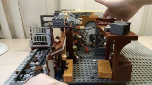 Лего самоделка метро 2033! Станция ГАНЗЫ!!!