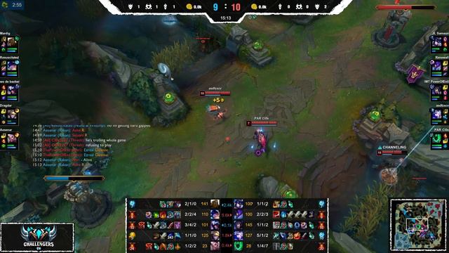 🔹Dragdar🔹Mard -VS- 🔸[IMT] PowerOfEvil🔸[PAR] Cl0x - LoL Ranked Replay смотреть онлайн