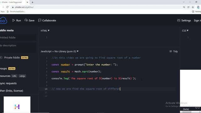 JavaScript Program to Find the Square Root | Celotek смотреть онлайн