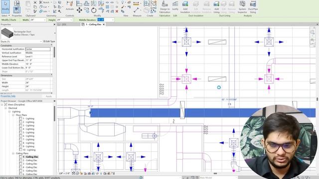 Revit MEP HVAC Design Part - 2 | Electrical Systems | Revit MEP 2023 смотреть онлайн