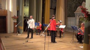 песня Служить России - Гусарский духовой оркестр