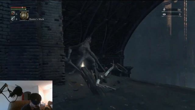 Bloodborne Blindfolded Playthrough- Pt1, New Game to Cathedral Ward смотреть онлайн