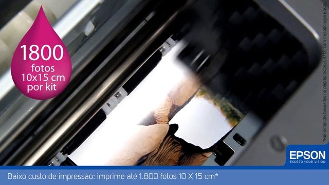 Impressora fotográfica Tanque de Tinta Epson -- L800 смотреть онлайн