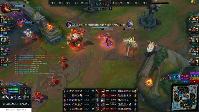 Lucian ADC vs Kai'Sa - EUW Master Patch 14.5 смотреть онлайн