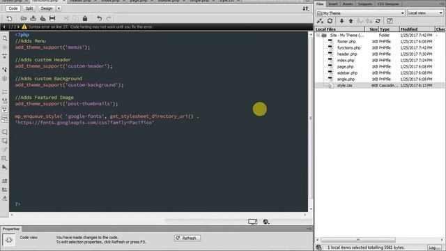 HTML to Wordpress Conversion Tutorial Part-3 смотреть онлайн