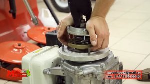 Замена двигателя на мотоблоке Агро.