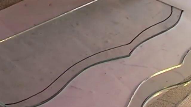 Cut perfect compound curves in glass. смотреть онлайн