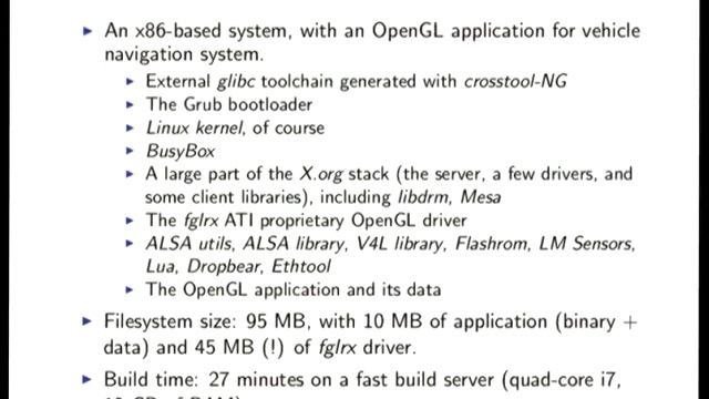 Buildroot: building embedded Linux systems made easy! [linux.conf.au 2014] смотреть онлайн