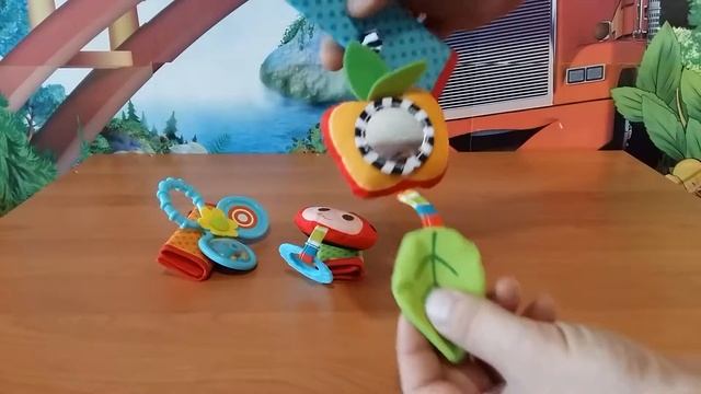 Игрушки для кроватки Веселая игра Tiny Love. Обзор игрушки. смотреть онлайн