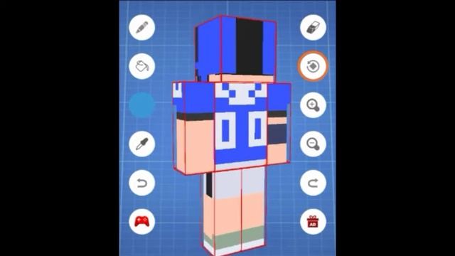 Brawl Stars - Skin Minecraft - Bull Defensa