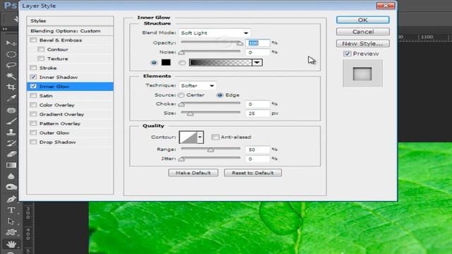 Photoshop How To Make Water Drops With Layer Styles