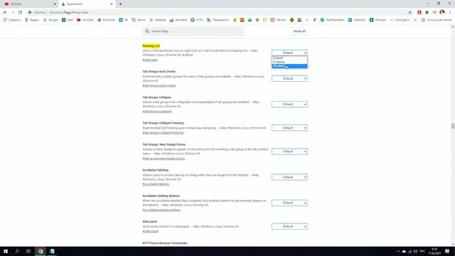Как убрать список для чтения Google Chrome смотреть онлайн