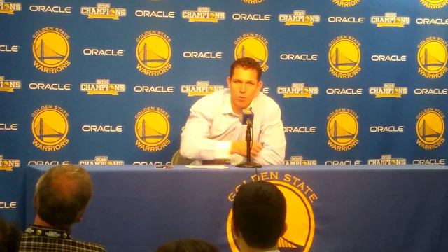 Luke Walton on Festus Ezeli starting or not when Andrew Bogut comes back смотреть онлайн