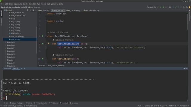 Python do Básico ao Intermediário: Aula 17: Testes Unitários смотреть онлайн