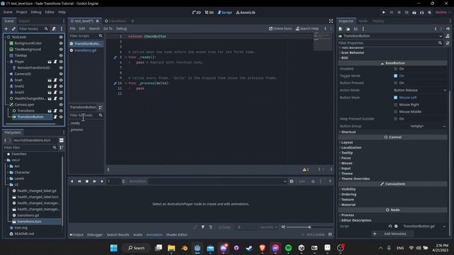 Fade Out, Fade In & Scene Switching Tutorial ~ Godot 4 for Beginners смотреть онлайн