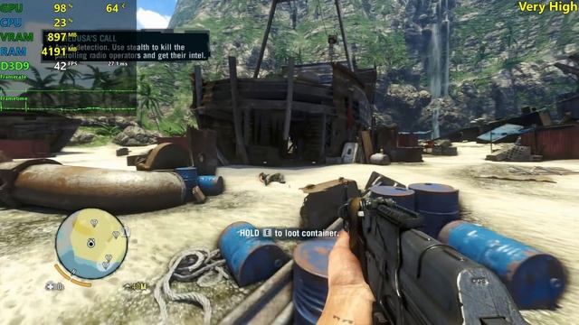 GTX 460 | Far Cry 3 - 1080p All Settings!! смотреть онлайн