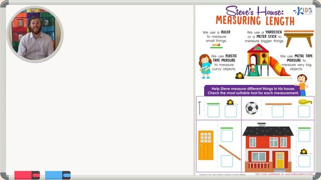 Measuring Length for Kids | Measuring Tools | Math for 2nd Grade | Kids Academy смотреть онлайн