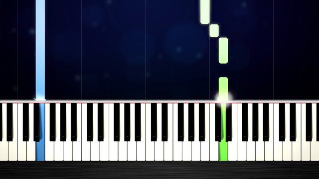 Limahl - Never Ending Story - EASY Piano Tutorial by PlutaX смотреть онлайн