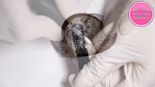 Диск для стемпинга в форме сердца с цветочным принтом с AliExpress смотреть онлайн