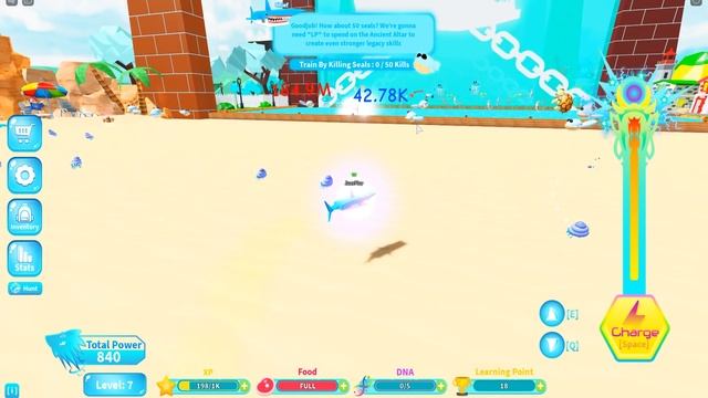 ЭВОЛЮЦИЯ АКУЛЫ В РОБЛОКС ▶ Shark Evolution Simulator Roblox смотреть онлайн