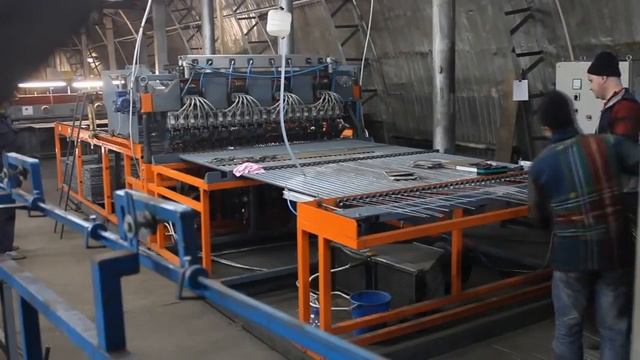 Станок для сварки кладочной сетки