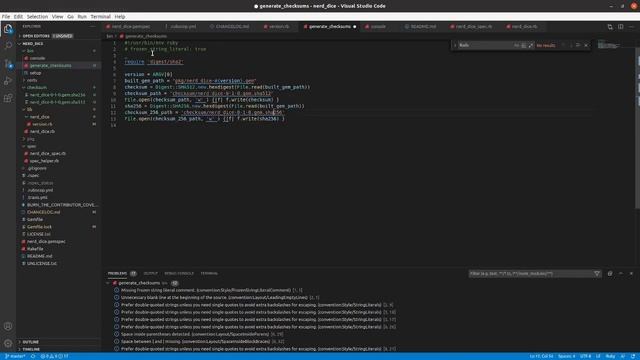 Codecast: Create A RubyGem 07: Post-release Housekeeping