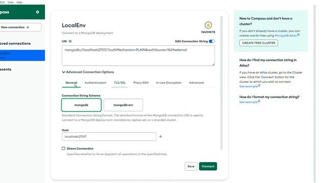 How to connect MongoDB using Compass | MongoDB | MongoCompass | смотреть онлайн