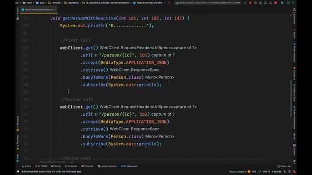 Spring WebClient Tutorial - Spring Web Flux смотреть онлайн