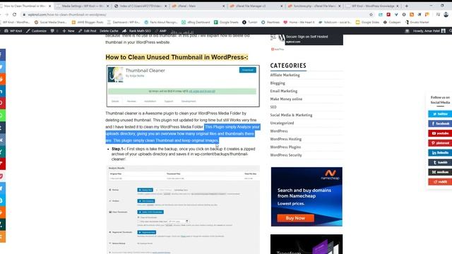 How to Clean Thumbnail in WordPress смотреть онлайн