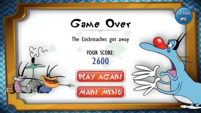 Oggy and the Cockroaches - Food Face Off - Games Cartoons for Kids Cartoon For Child 2017 смотреть онлайн