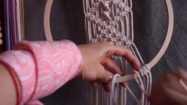 DIY Macrame Dreamcatcher | Modern Macrame Step By Step Tutorial  |