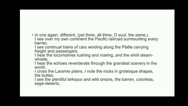 Passage to India | Walt Whitman | Section III | American Literature | MA English смотреть онлайн