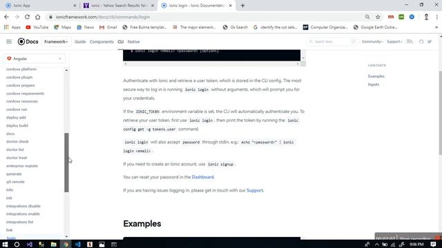 Installing IONIC WIth angular Recommanded смотреть онлайн