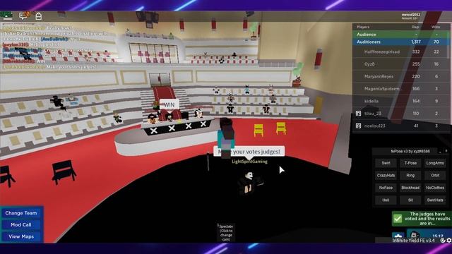 Trolling In Robloxs Got Talent! Roblox FE Scripts