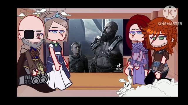 •|Deuses GOW Reagindo Ao Kratos E Atreus God Of War|•gacha Club