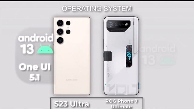 Asus ROG Phone 7 Ultimate Vs Samsung Galaxy S23 Ultra смотреть онлайн