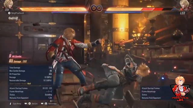 TEKKEN 8 - Leo Kliesen Combos and Wall Carry смотреть онлайн